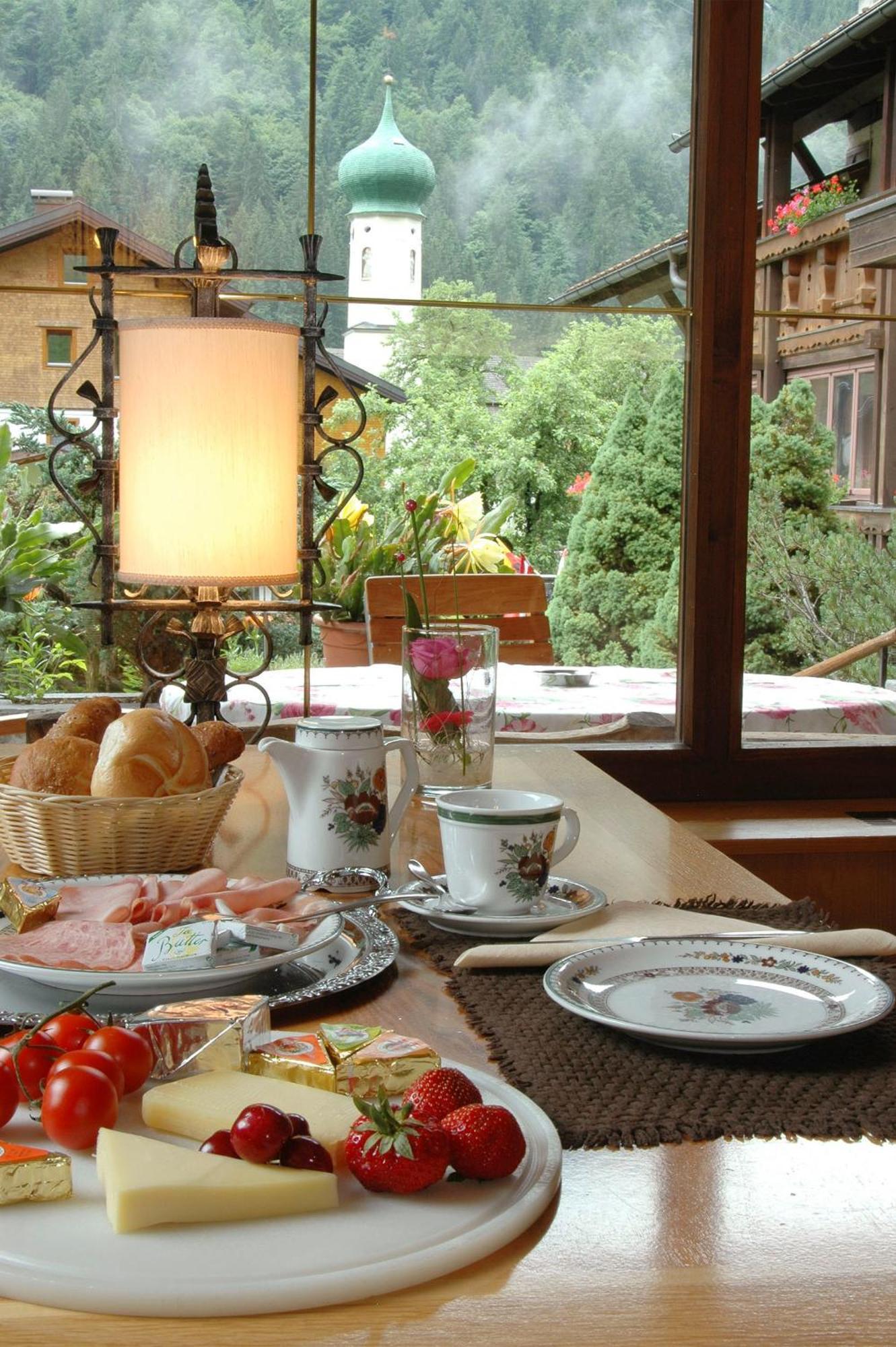 Pension Christophorus Hotel Garni Партенен Экстерьер фото